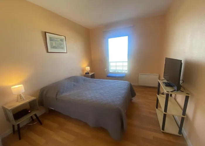 Apartamento T3 à Avec Vue Mer, Parking Privé Et Wi-fi - Fr-1-374-180 Arcachon