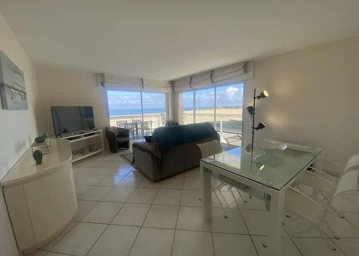 Apartamento T3 à Avec Vue Mer, Parking Privé Et Wi-fi - Fr-1-374-180 Arcachon