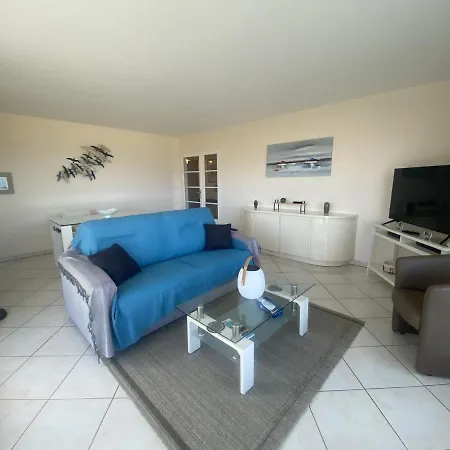 T3 A Avec Vue Mer, Parking Prive Et Wi-fi - Fr-1-374-180 Apartament *