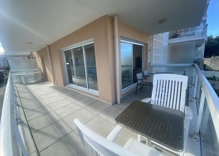 Apartamento T3 à Avec Vue Mer, Parking Privé Et Wi-fi - Fr-1-374-180 *