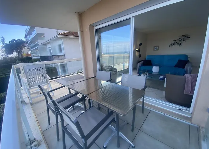 T3 à Avec Vue Mer, Parking Privé Et Wi-fi - Fr-1-374-180 Arcachon